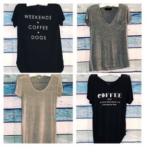 4 Soft Slouchy T Shirts!